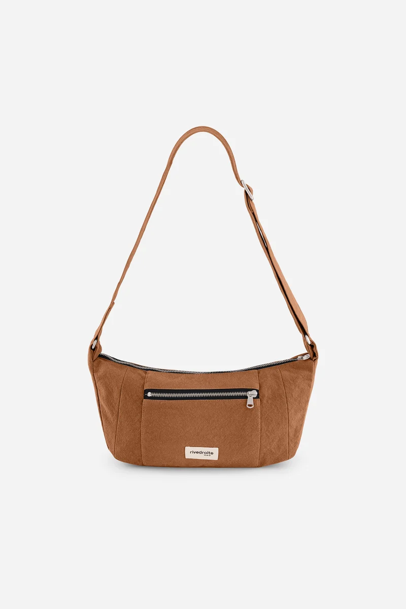 Charlot XS le sac à main - Polycoton Recyclé Camel