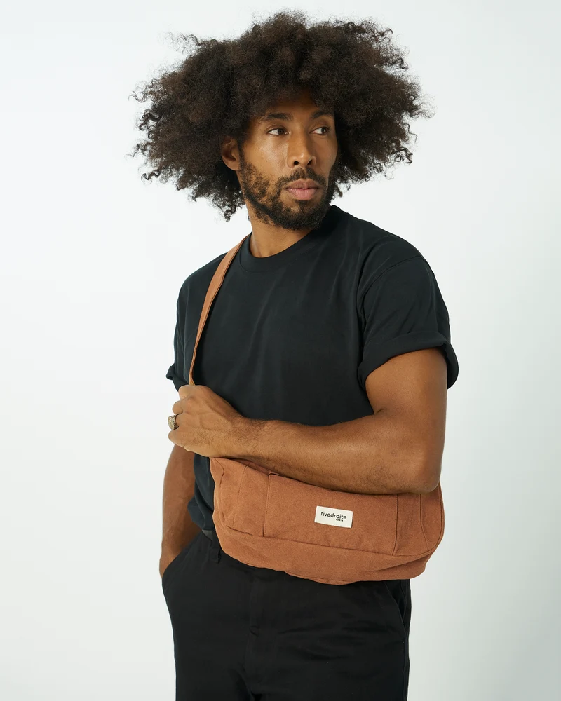 Charlot XS le sac à main - Polycoton Recyclé Camel