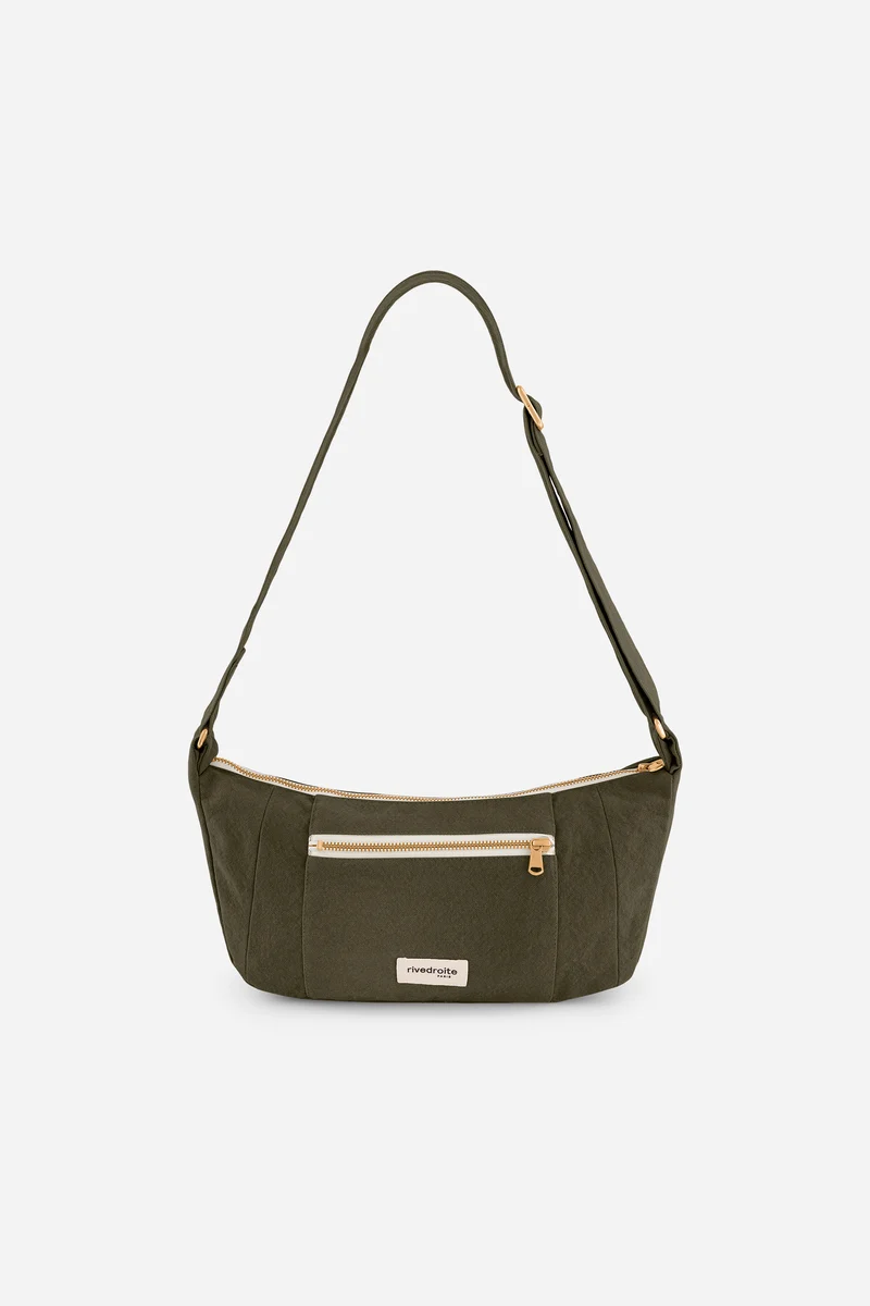 Charlot XS le sac à main - Polycoton Recyclé Kaki
