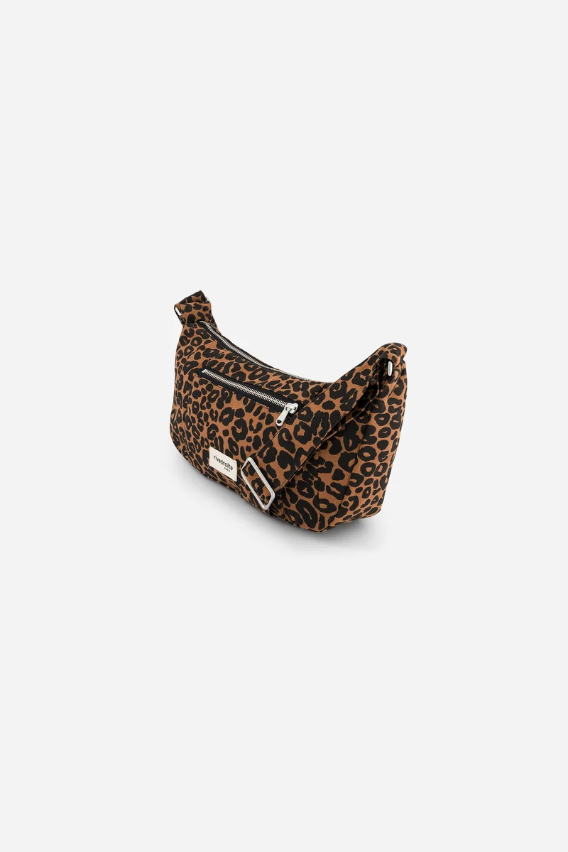 Charlot XS le sac à main - Polycoton Recyclé Léopard