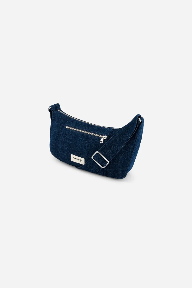 Charlot XS le sac à main - Denim Brut recyclé