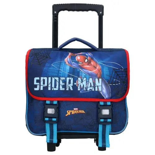 Spiderman Cartable à roulettes