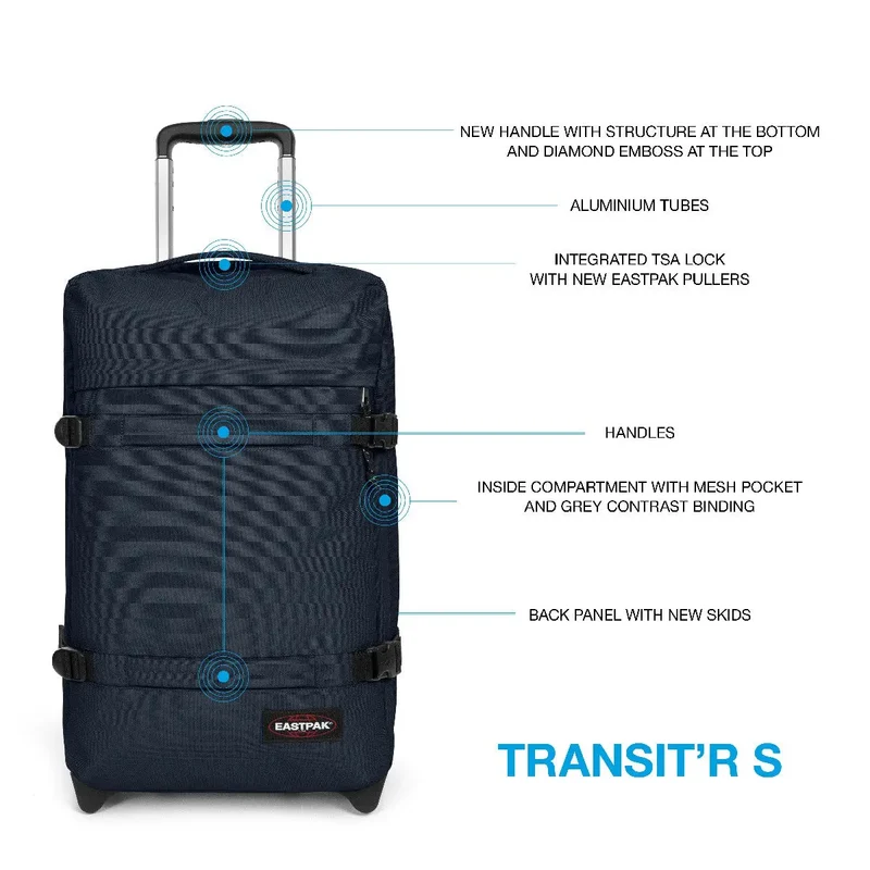 Eastpak Sac voyage Transit'R S Ultra Marine