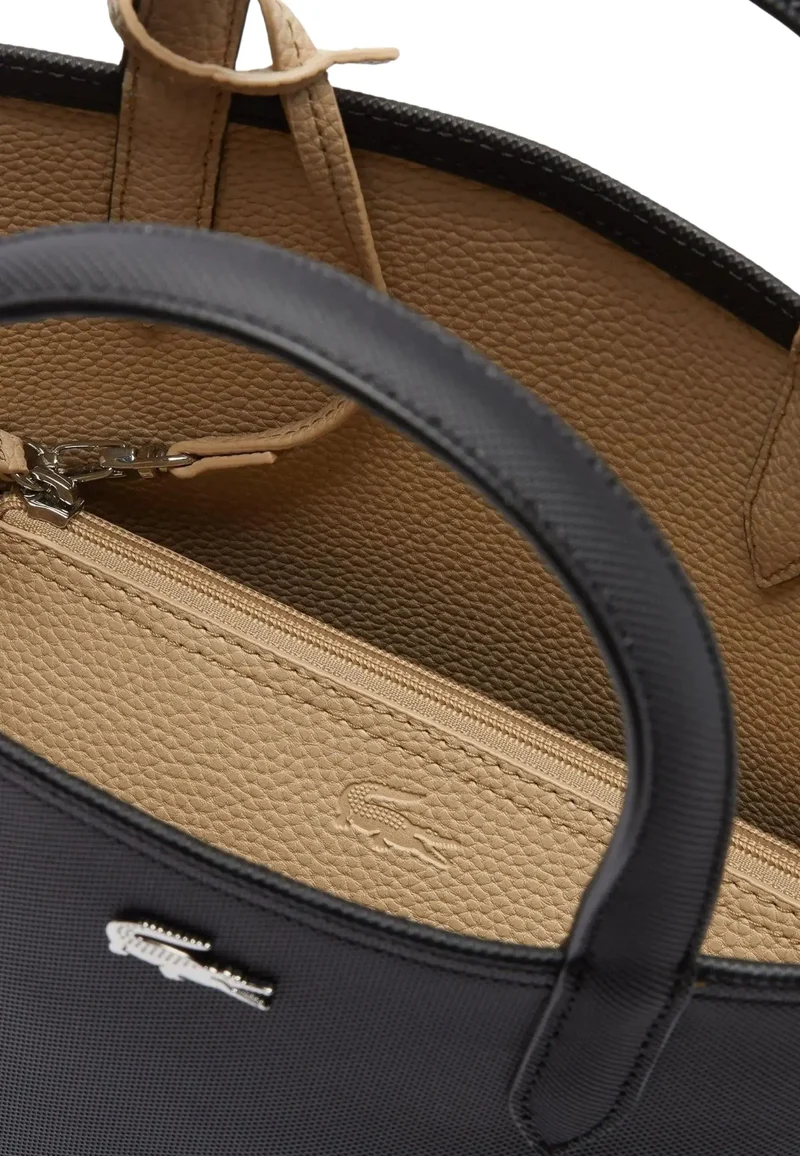 Lacoste Cabas/shopping réversible Noir Krema
