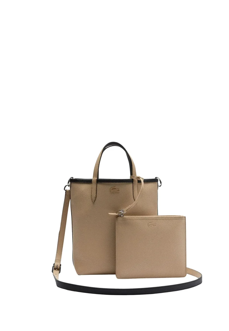 Lacoste Cabas/shopping réversible Noir Krema