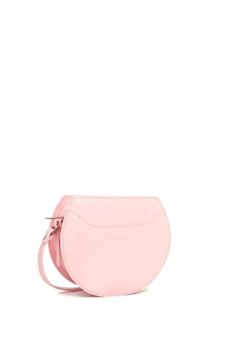Lancaster Sac demi lune Zippé Suave Lune Rose Fumé