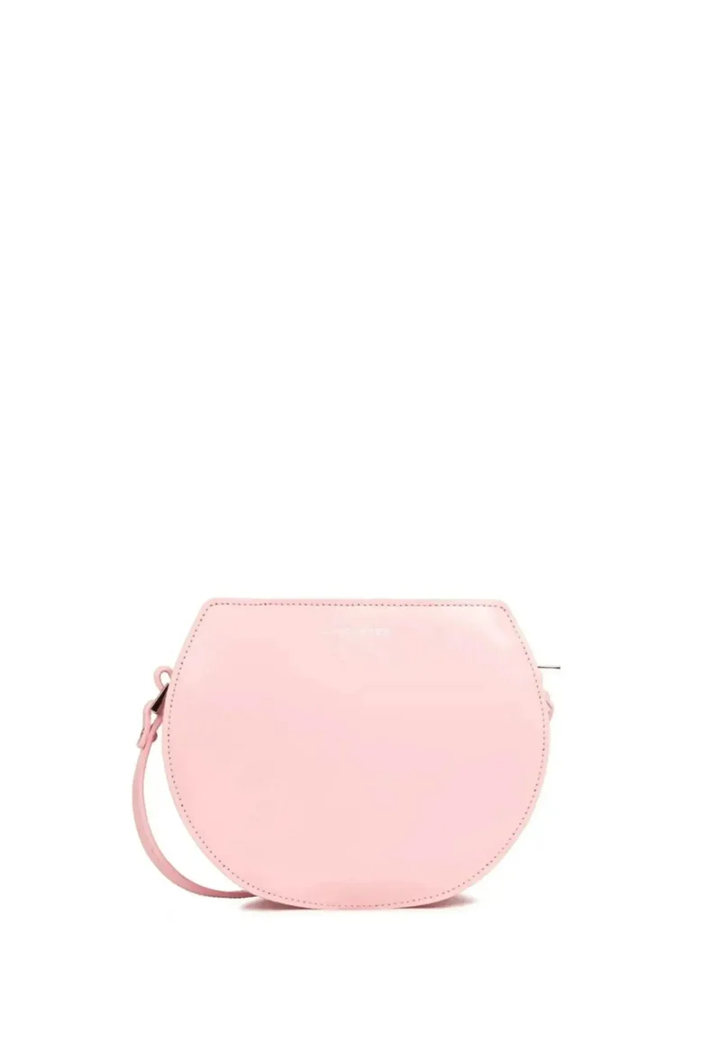 Lancaster Sac demi lune Zippé Suave Lune Rose Fumé