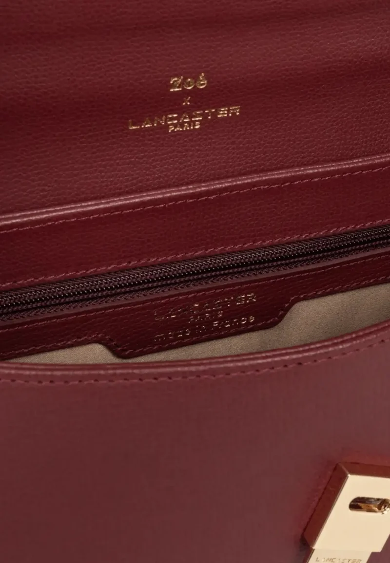 Lancaster Besace Zoé 2.0 Bordeaux
