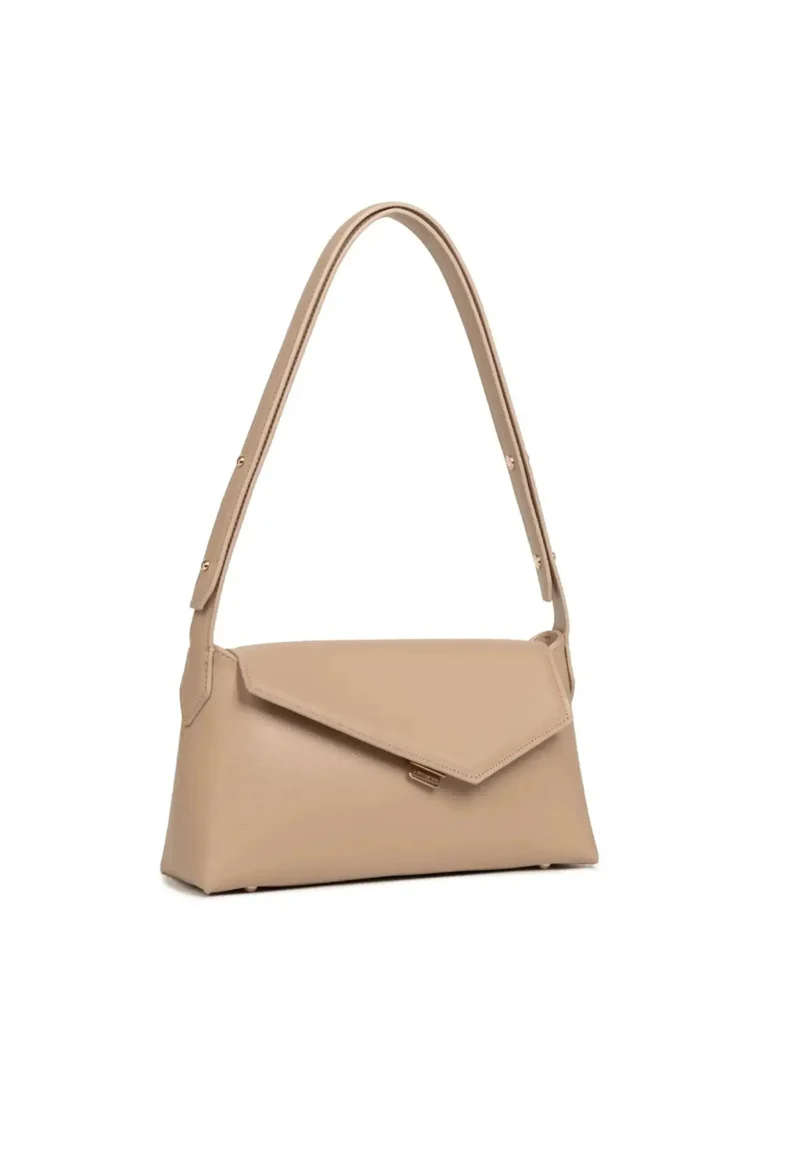 Lancaster Besace Zoé 2.0 Beige Foncé