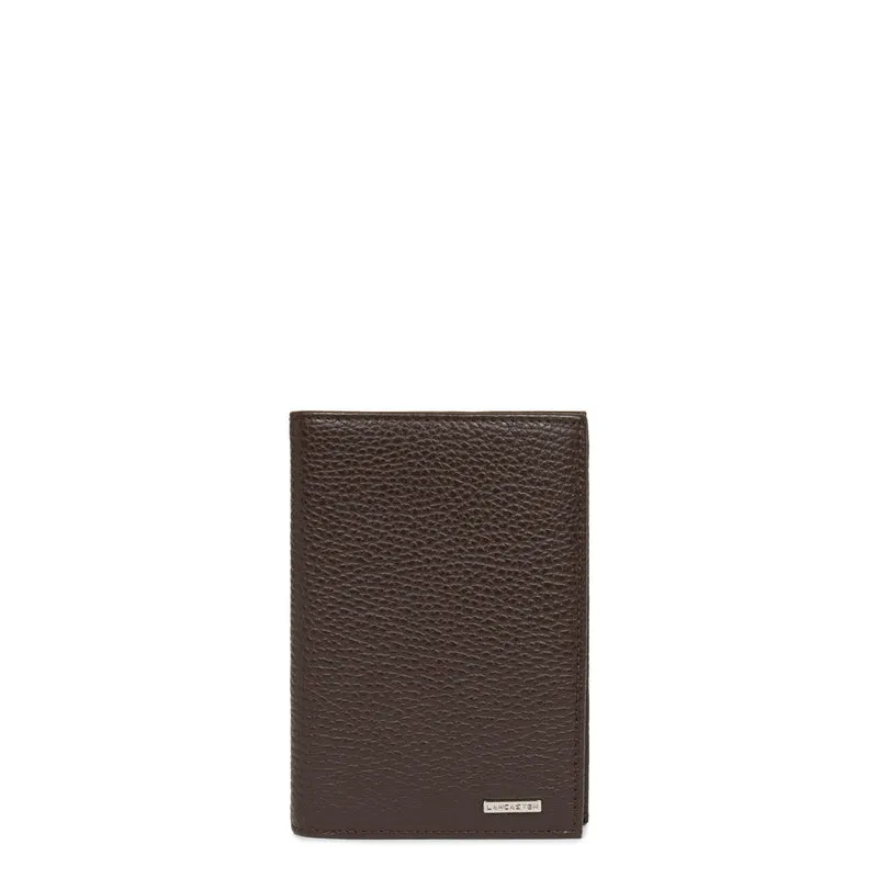 Lancaster Portefeuille Pliée Milano Gentlemen 1703 Marron
