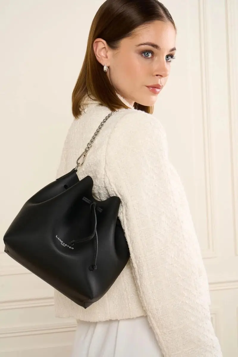 Lancaster Sac Bourse Element City Noir/Champagne