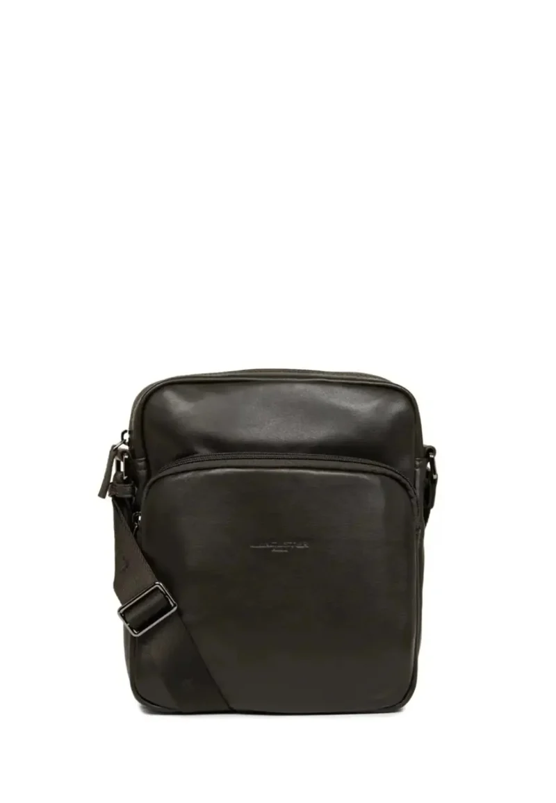 Lancaster Sacoche Cuir SOFT VINTAGE Marron