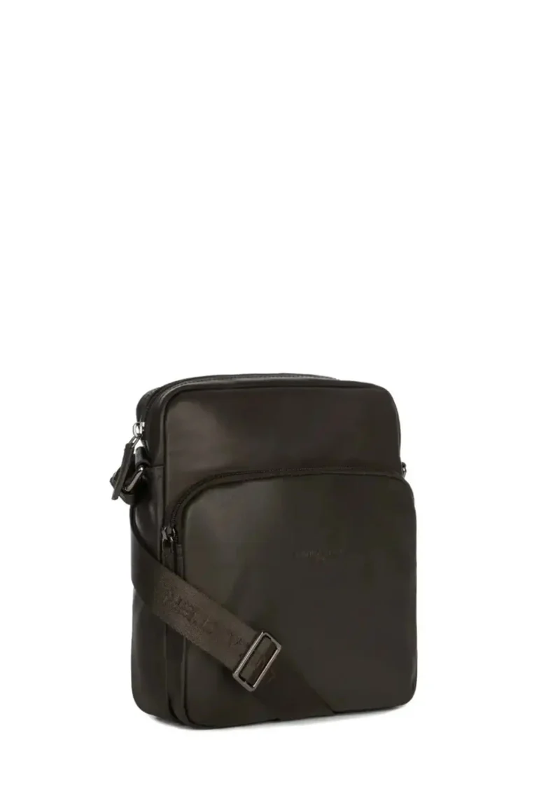 Lancaster Sacoche Cuir SOFT VINTAGE Marron