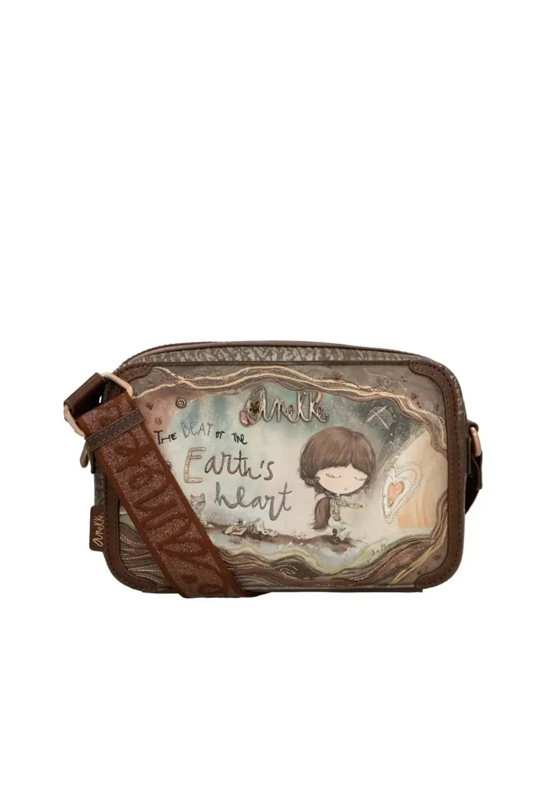 Anekke Sac Bandoulière Core Marron