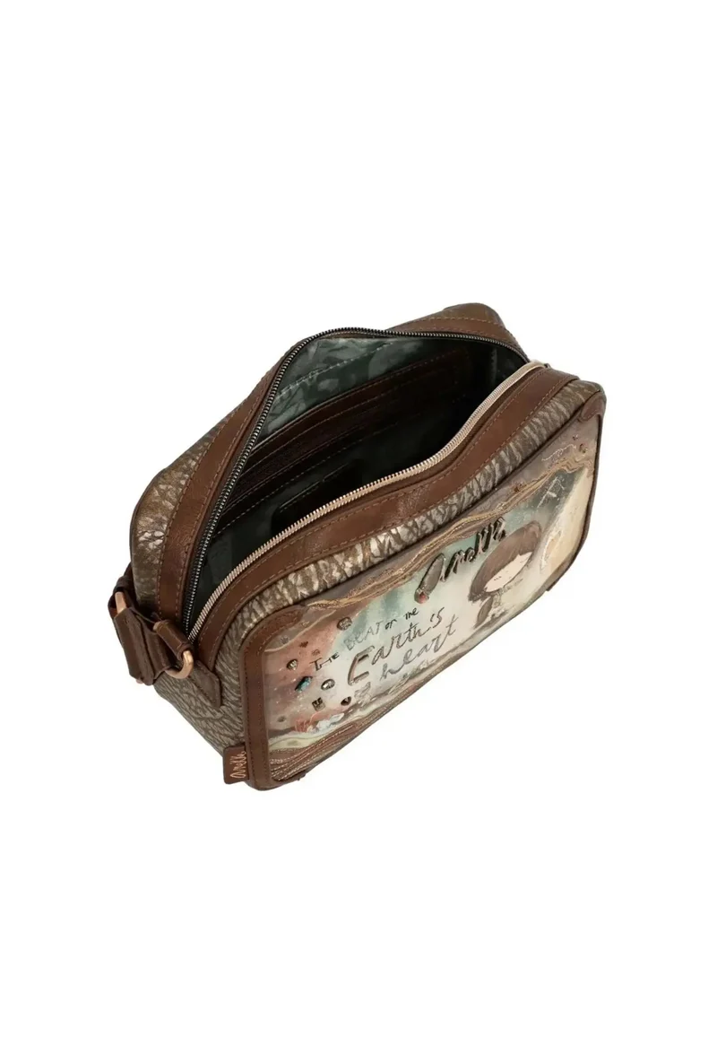 Anekke Sac Bandoulière Core Marron