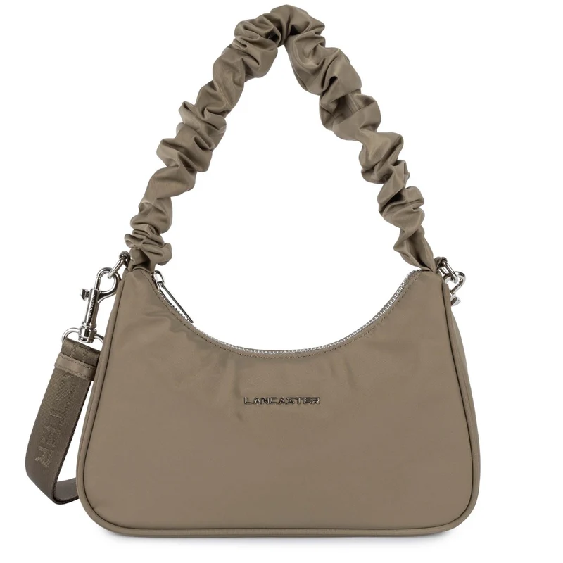 Lancaster Sac baguette Zippé S Basic Chouchou Galet Fonce