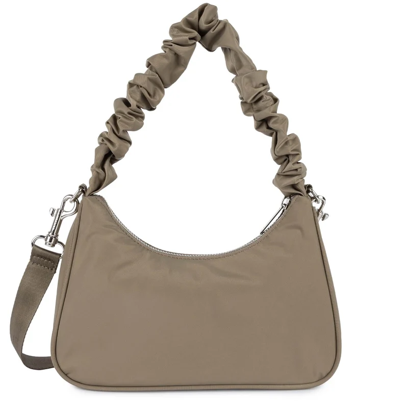 Lancaster Sac baguette Zippé S Basic Chouchou Galet Fonce