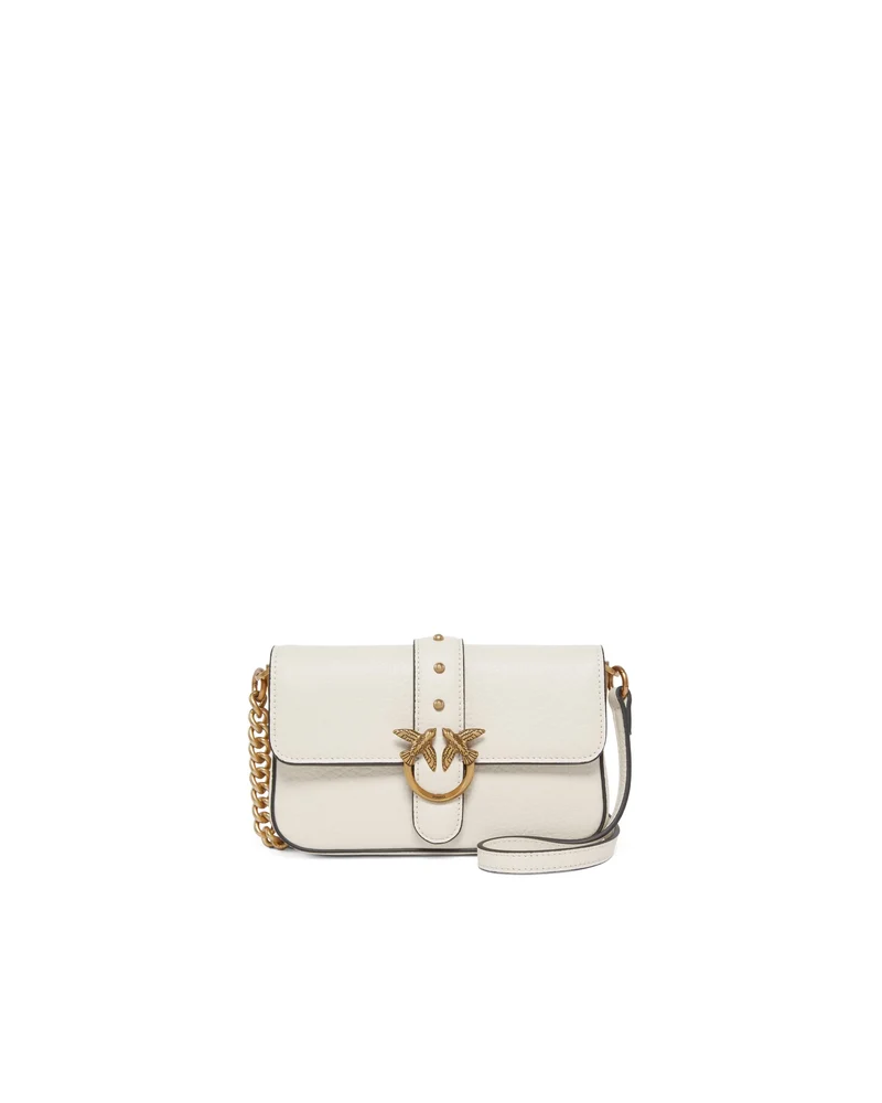 Pinko Sac Rabat Love One Slouchy Baby Bottalat Blanc