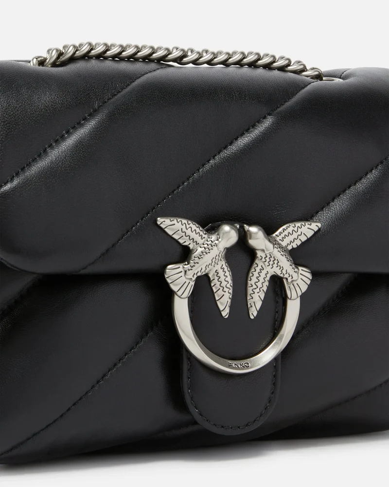 Pinko Sac Rabat Love Puff Mini Cl Sheep Nappa Noir