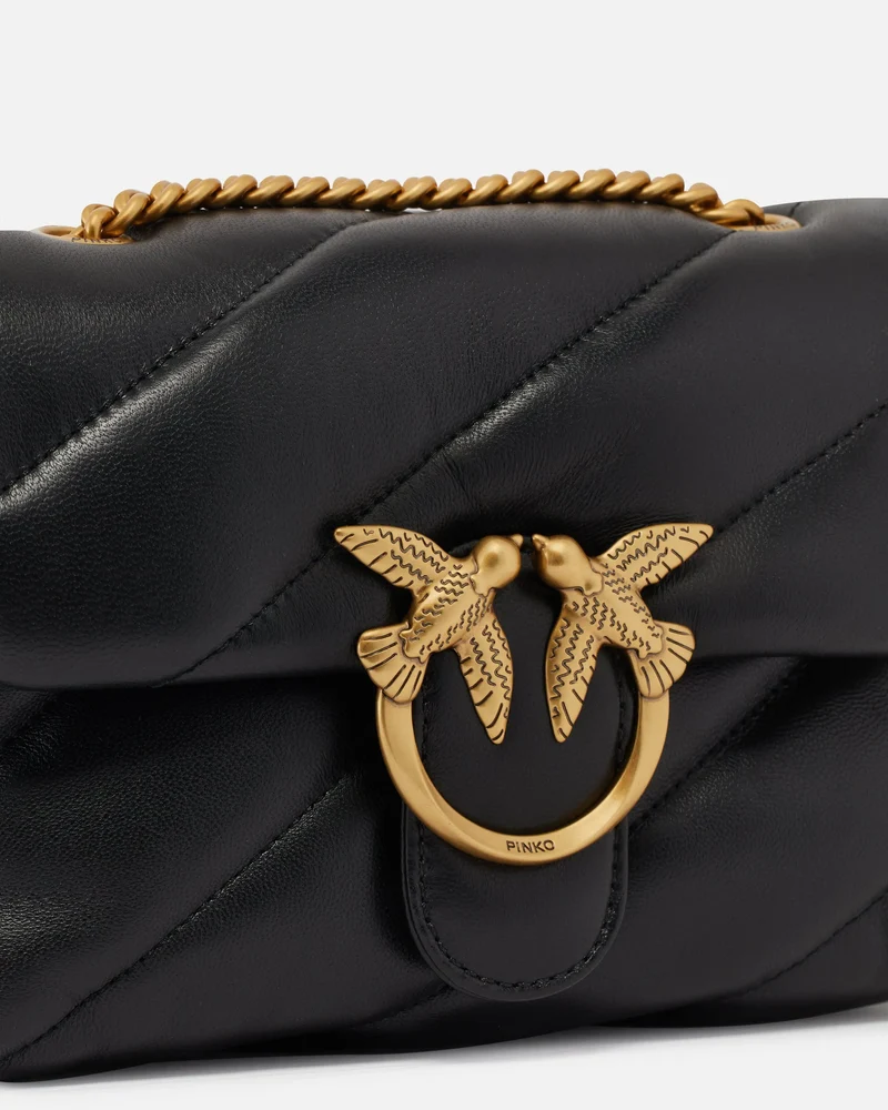 Pinko Sac Rabat Love Puff Mini Cl Sheep Nappa Noir