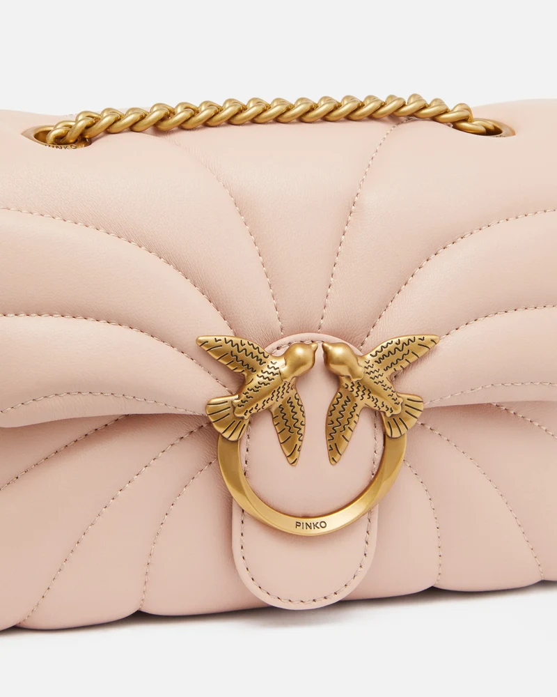Pinko Sac Rabat Love Puff Mini Cl Sheep Nappa Rose