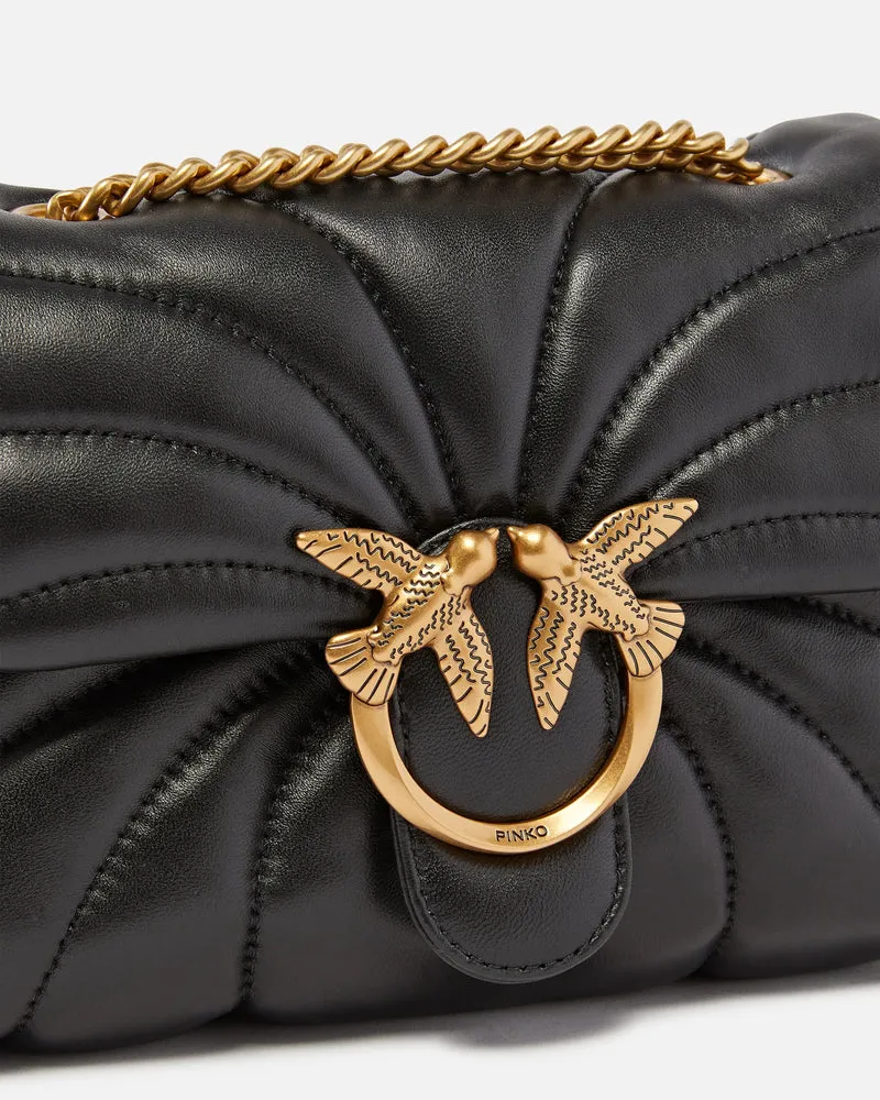 Pinko Sac Rabat Love Puff Mini Cl Sheep Nappa Noir