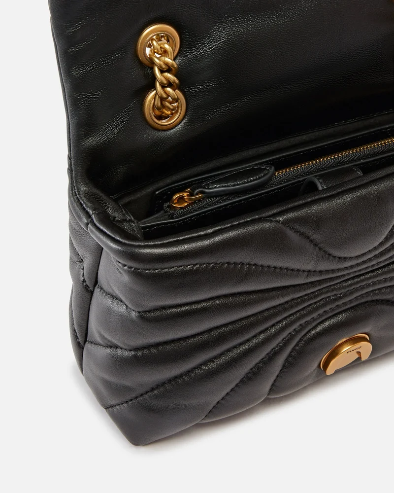 Pinko Sac Rabat Love Puff Mini Cl Sheep Nappa Noir