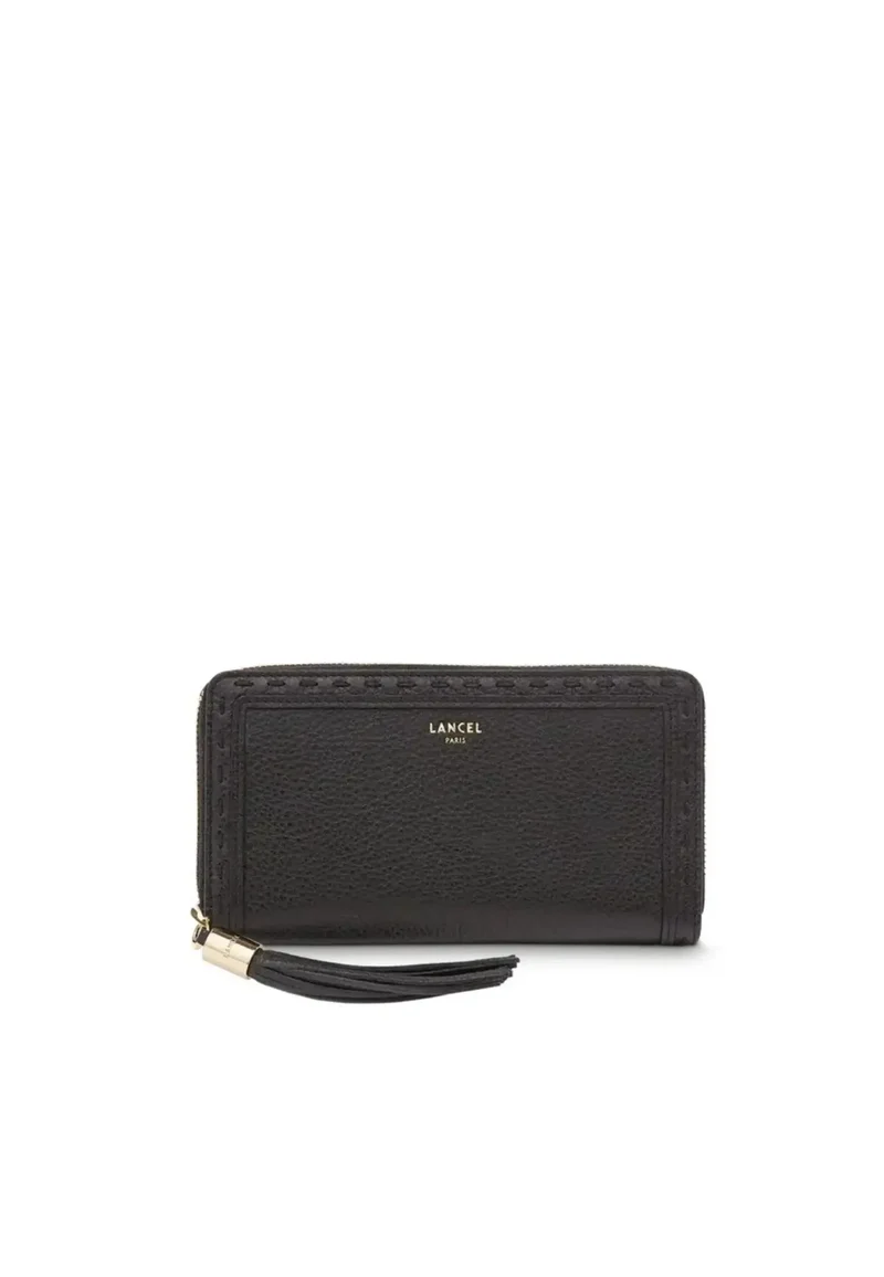 Lancel Portefeuille 1er Flirt Noir/Doré