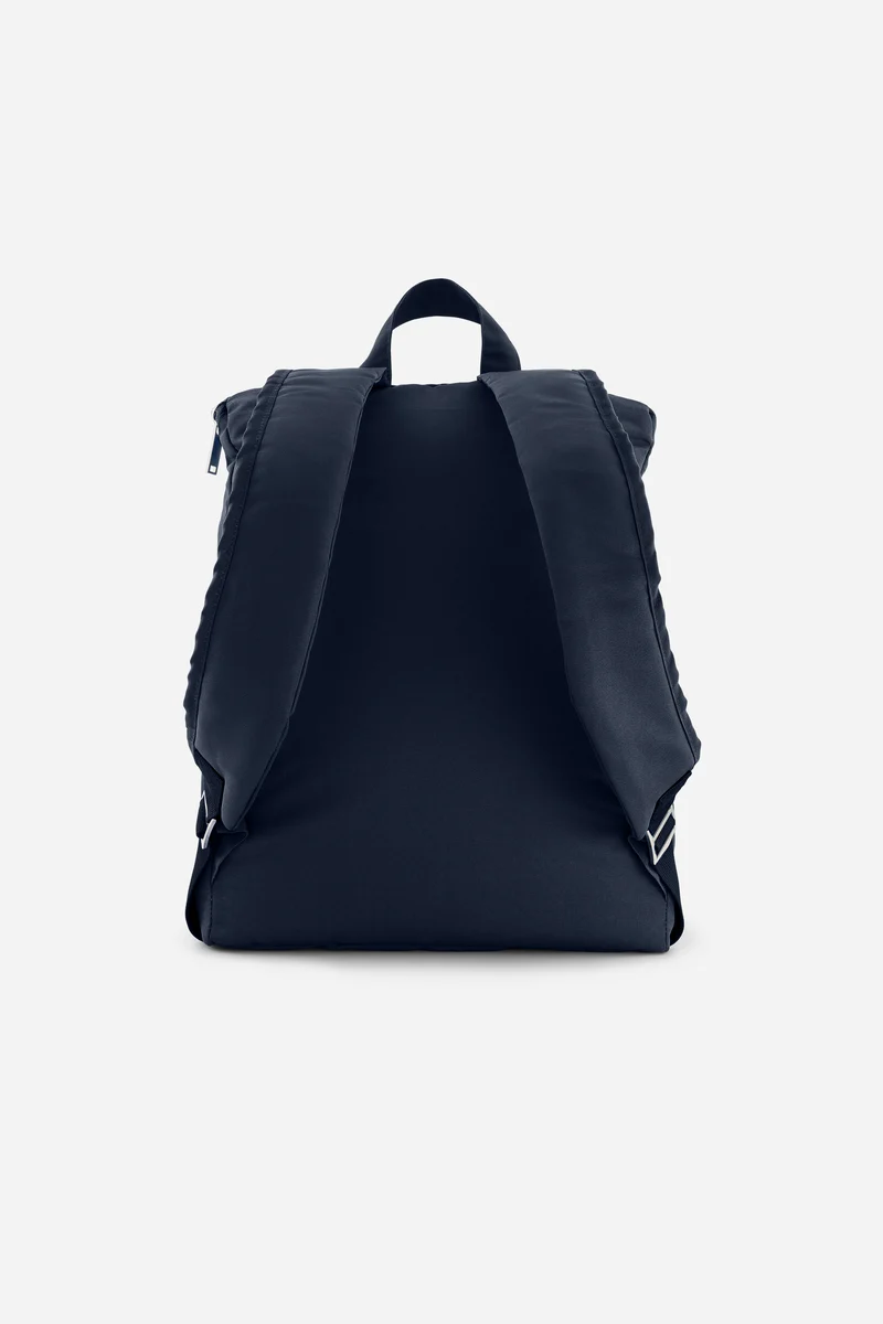 Abel le sac à dos - Polyester recyclé Bleu Marine