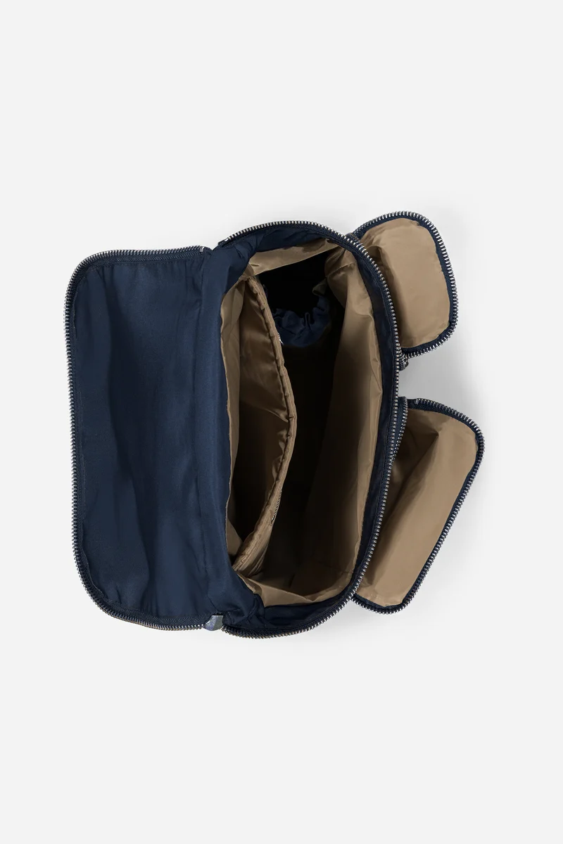 Abel le sac à dos - Polyester recyclé Bleu Marine