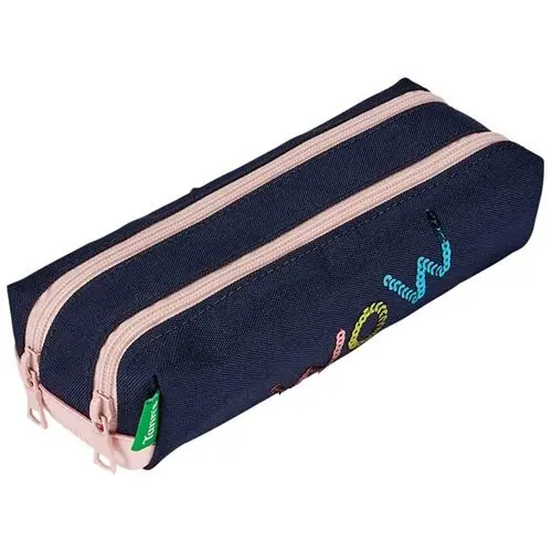 TANN'S Trousse Double Les Fantaisies Kelly Bleu Marine