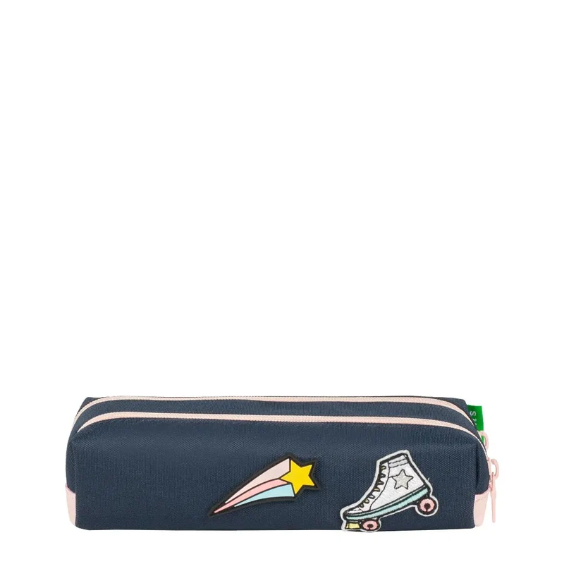 TANN'S Trousse Double Les Fantaisies Kelly Bleu Marine