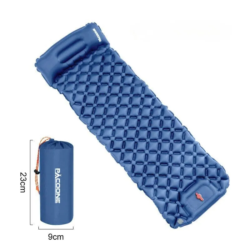 Matelas Gonflable Camping Bleu | Confort & Légèreté