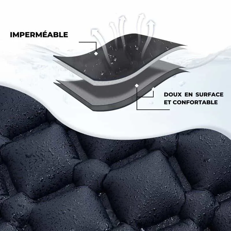 Matelas Gonflable Camping Bleu | Confort & Légèreté