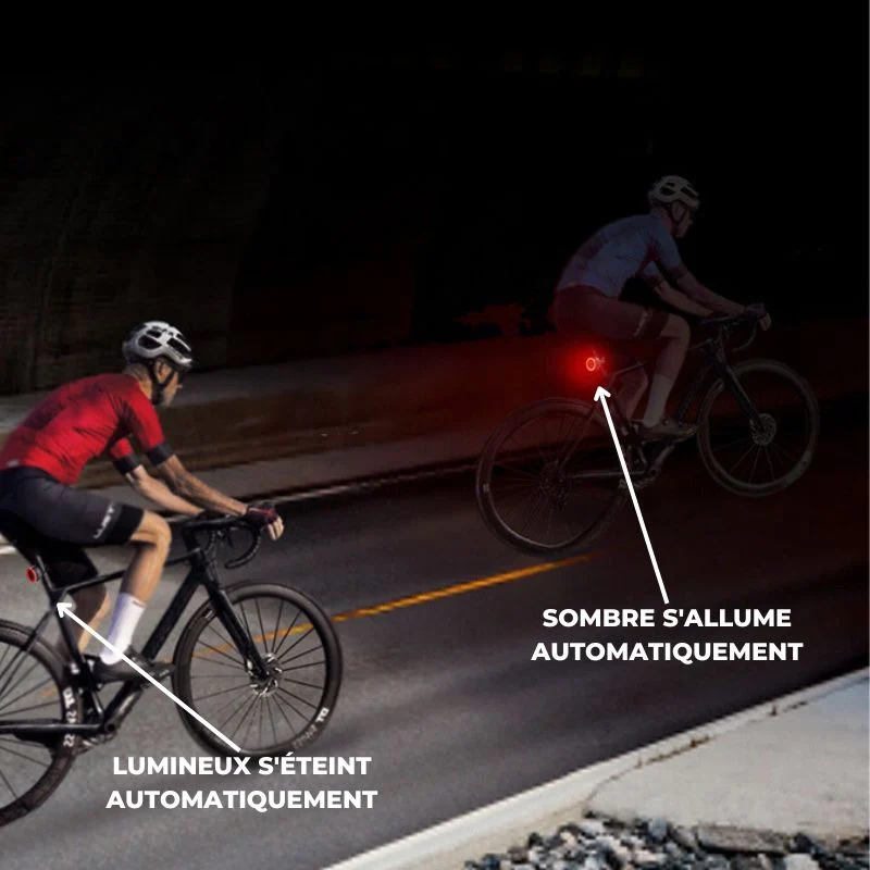 Équipements sportifs⎮Feu arrière de vélo Intelligent