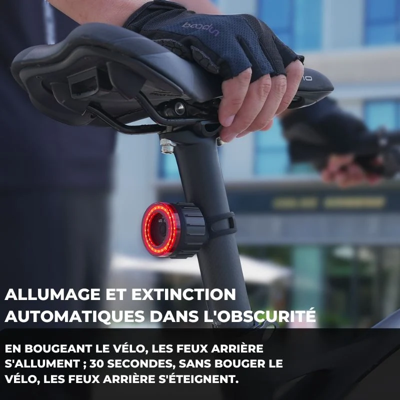 Équipements sportifs⎮Feu arrière de vélo Intelligent