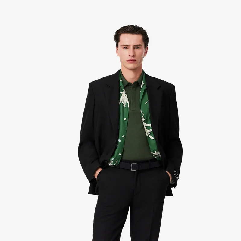 Lacoste Ceinture Core Collection Homme 130cm Noir