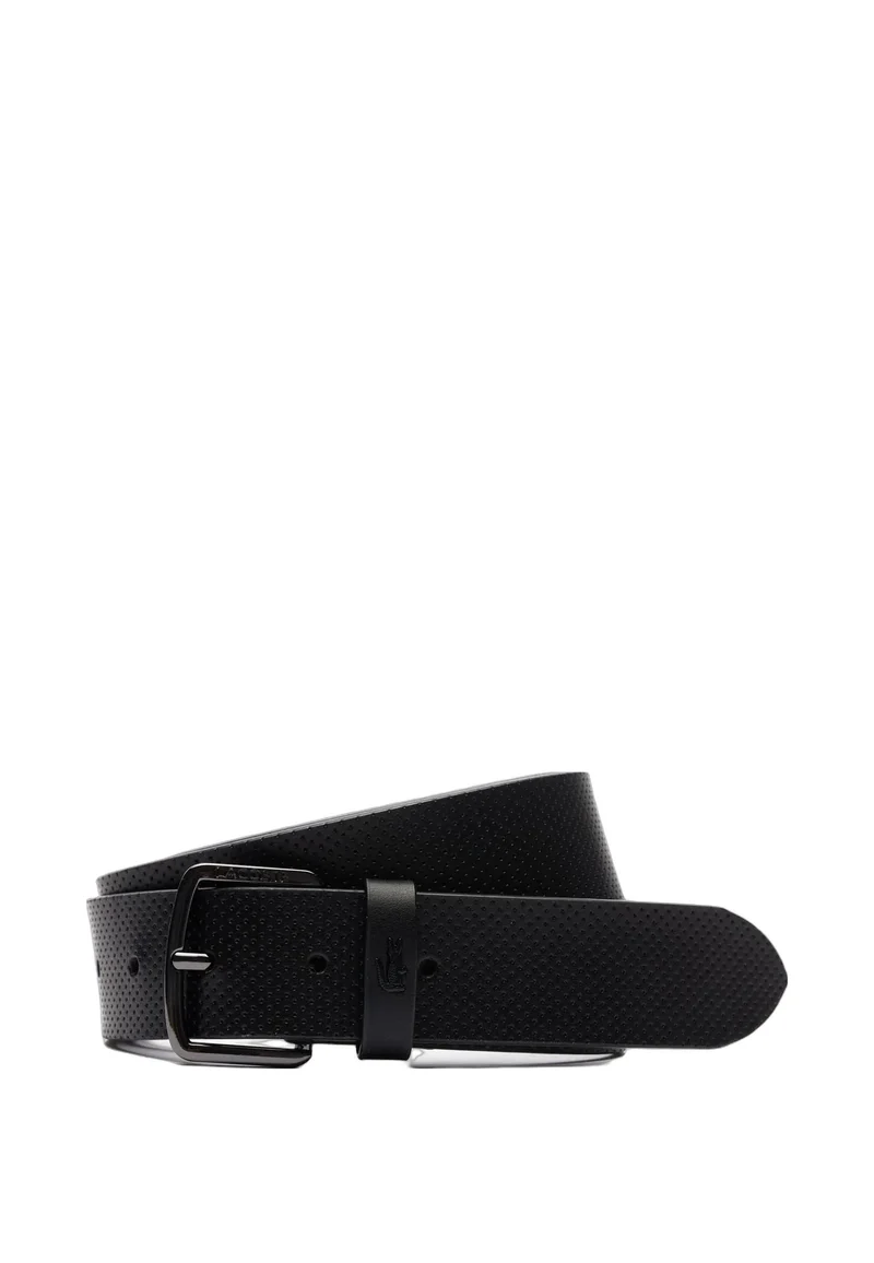 Lacoste Ceinture Core Collection Homme 120cm Noir