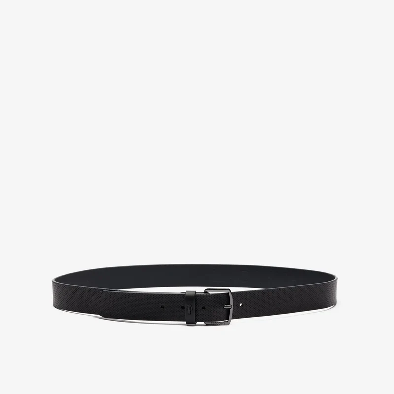 Lacoste Ceinture Core Collection Homme 120cm Noir