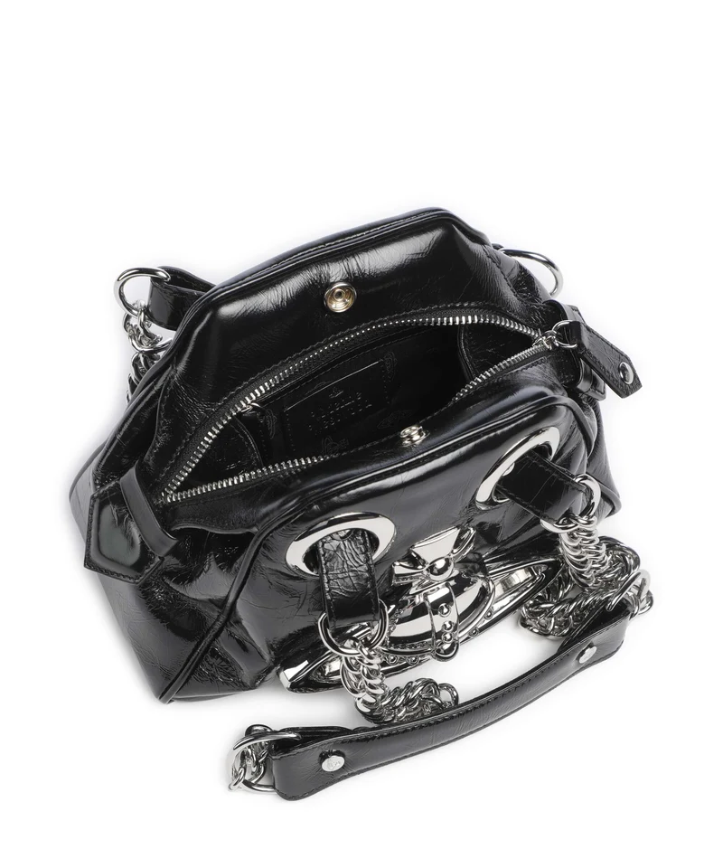 Vivienne Westwood Archive Naplak Sac porté épaule black