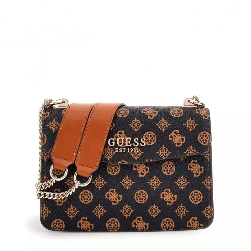 Guess Bandoulière Evelune S Mocha Multi