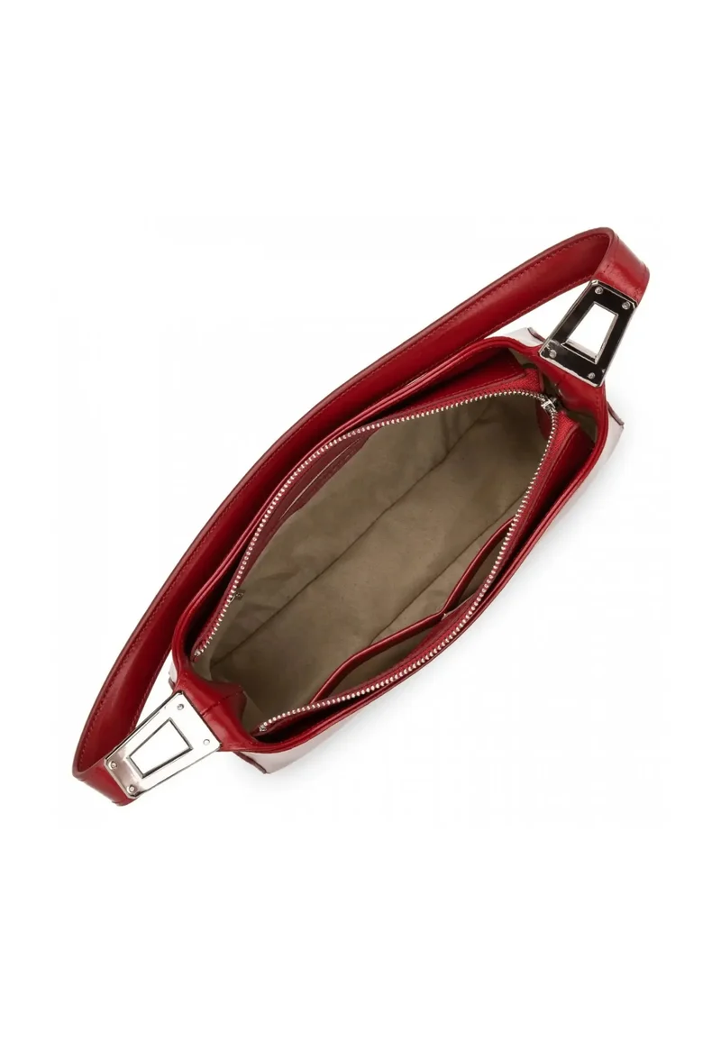 Lancaster Sac besace Suave Ace Carmin