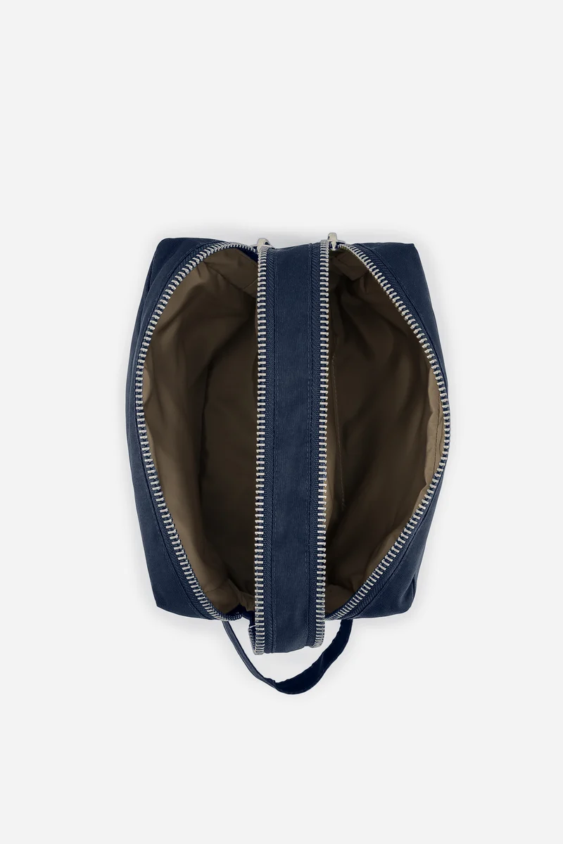 Charonne la trousse de toilette - Polyester recyclé Bleu Marine