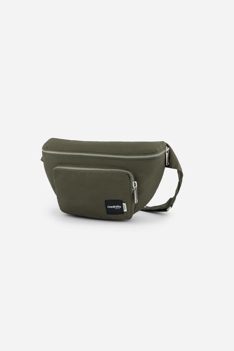 Joly XL le sac banane - Polyester recyclé Vert Kaki
