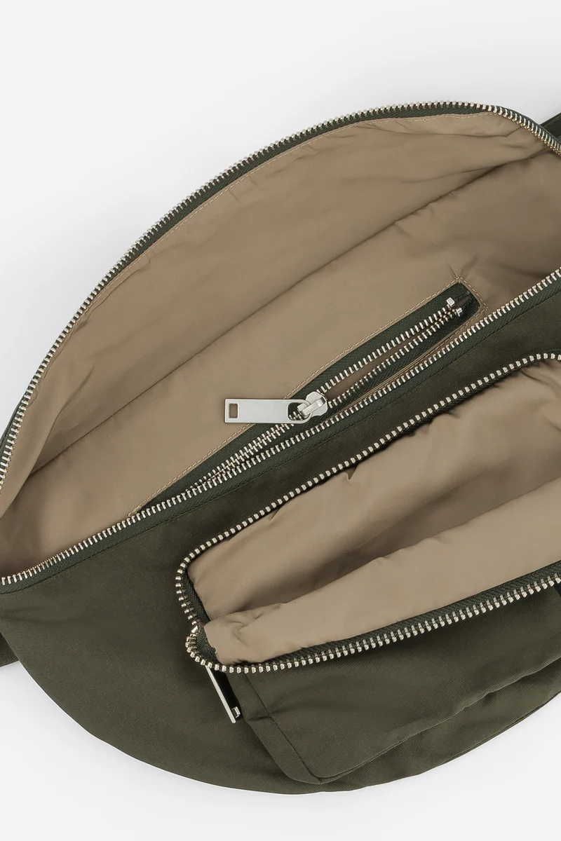 Joly XL le sac banane - Polyester recyclé Vert Kaki