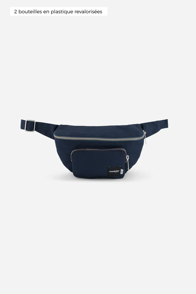 Joly le sac banane - Polyester recyclé Bleu Marine
