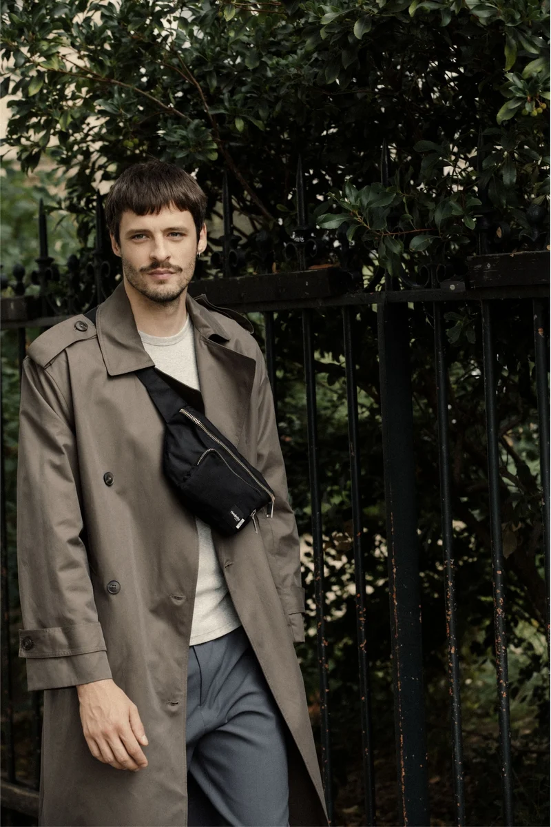 Joly le sac banane - Polyester recyclé Noir