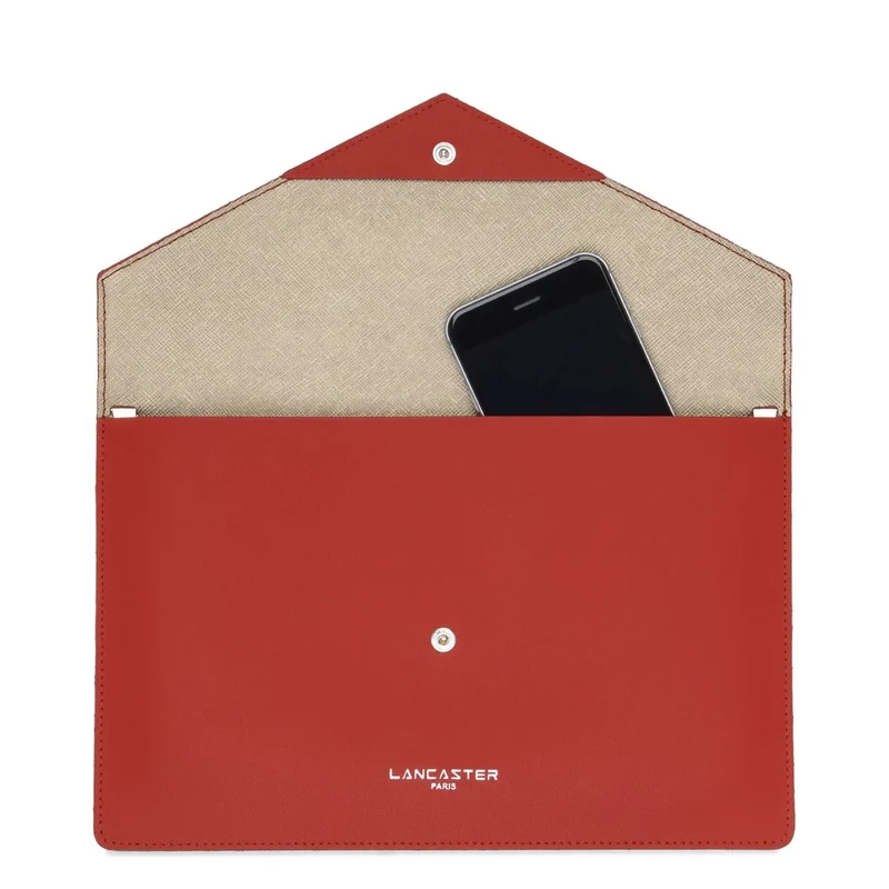 Lancaster Pochette Element City Rouge/Champagne