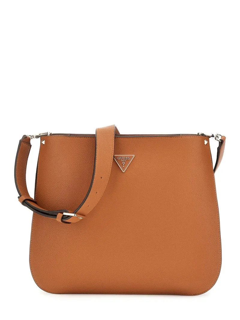 Guess Sac Bandoulière Emiliya Cognac