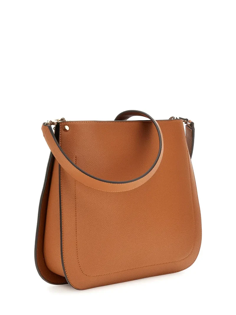 Guess Sac Bandoulière Emiliya Cognac
